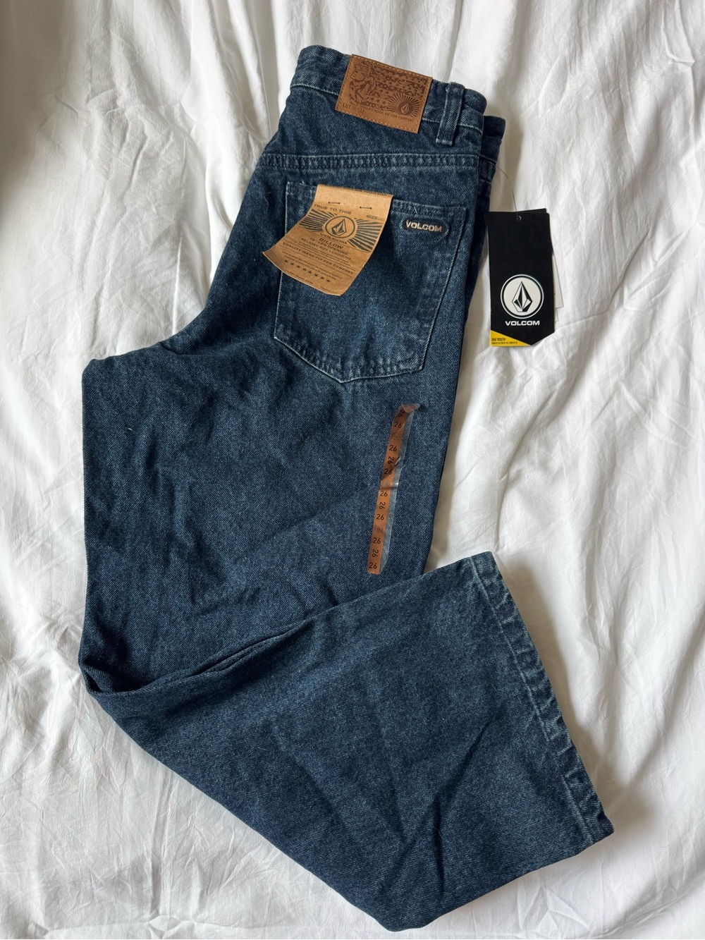 Volcom Kids Dark Indigo Straight Jeans